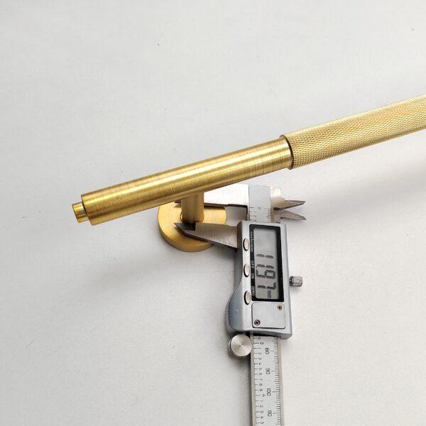 Solid Brass Glass Door Handle,Round Tube Wooden Door Handle - Image 3